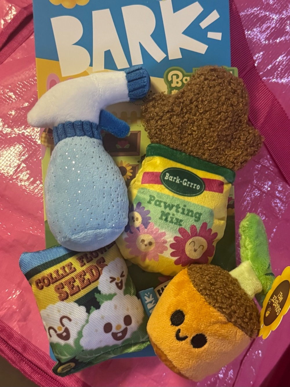 Bark Plush Toy Set- Spring edition